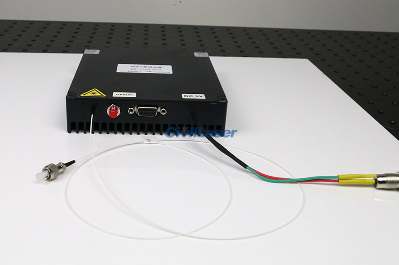 SM fiber coupled laser